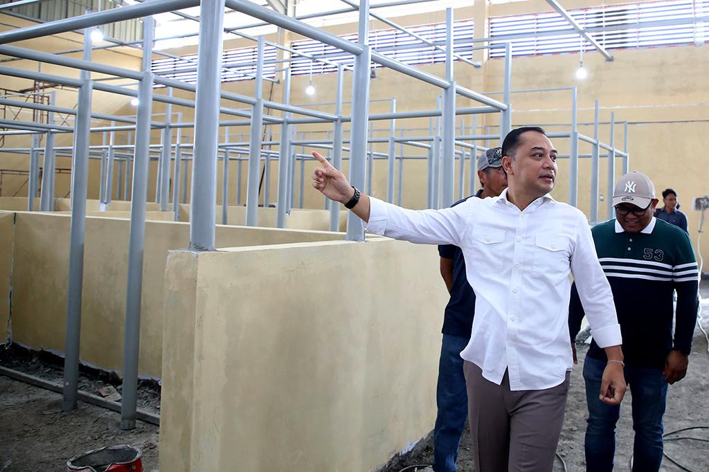 Wali Kota Eri Sulap Pasar Karah Lebih Modern dan Bersih