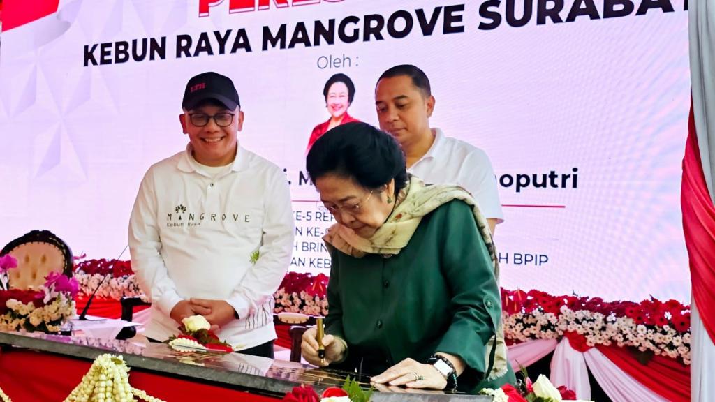 Kebun Raya Mangrove Diresmikan, Ketua DPRD Surabaya Kirim Pesan untuk Generasi Muda