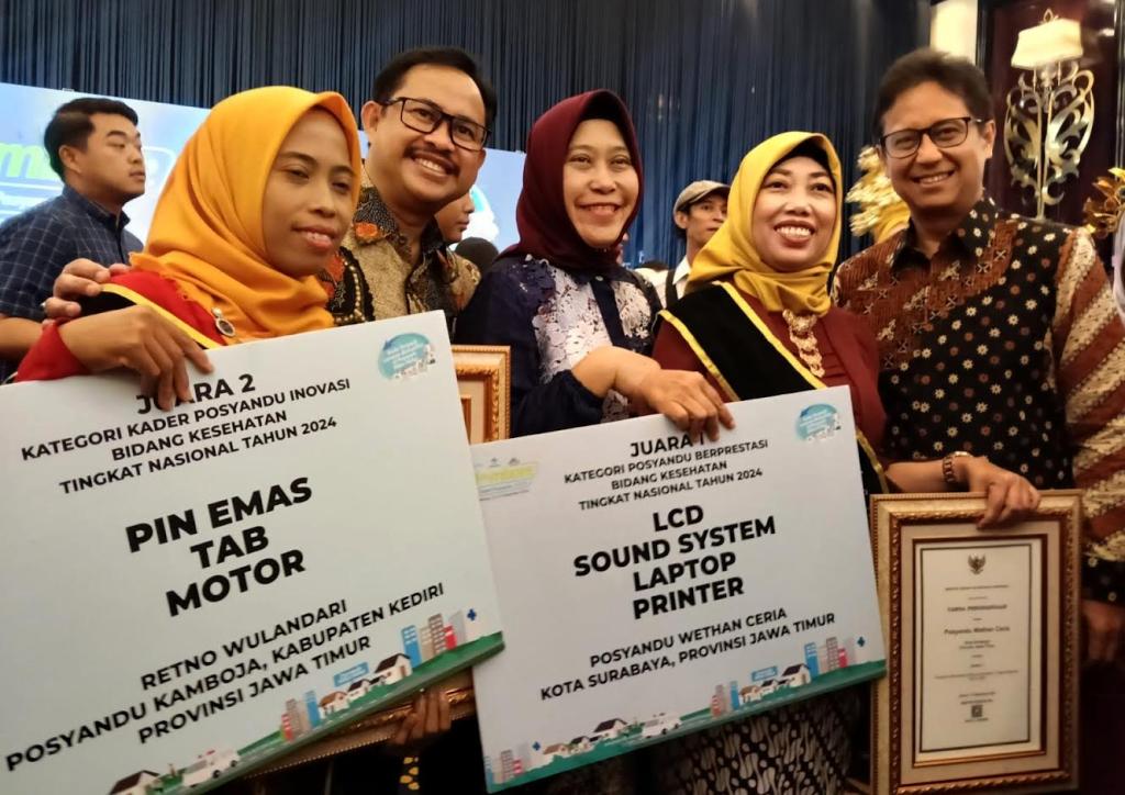 Posyandu Wethan Ceria Sabet Juara 1 Posyandu Berprestasi Tingkat Nasional
