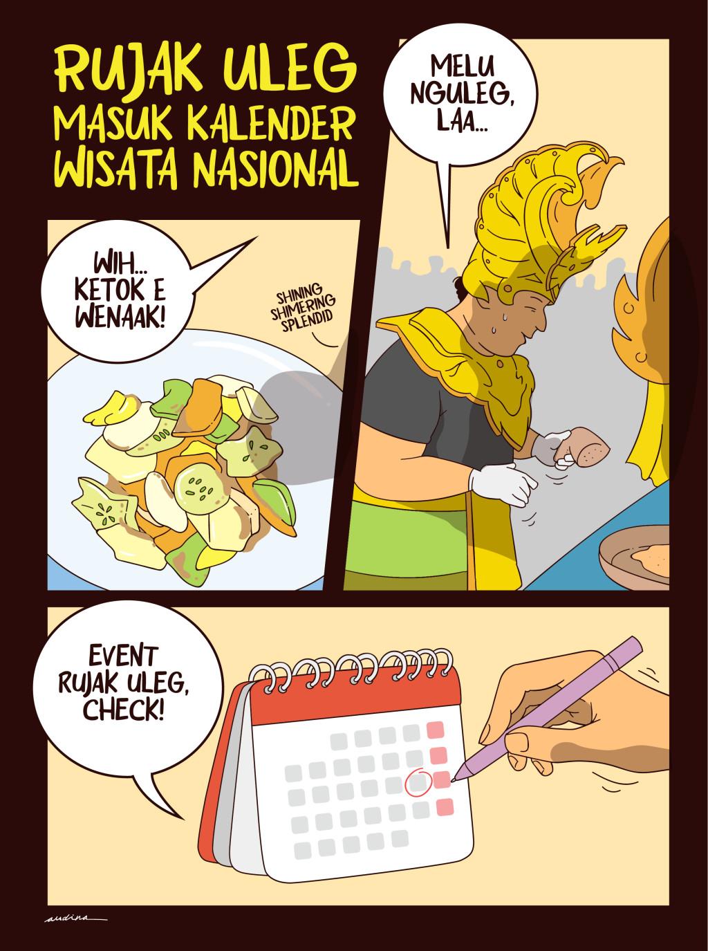 Rujak Uleg Masuk Kalender Wisata Nasional