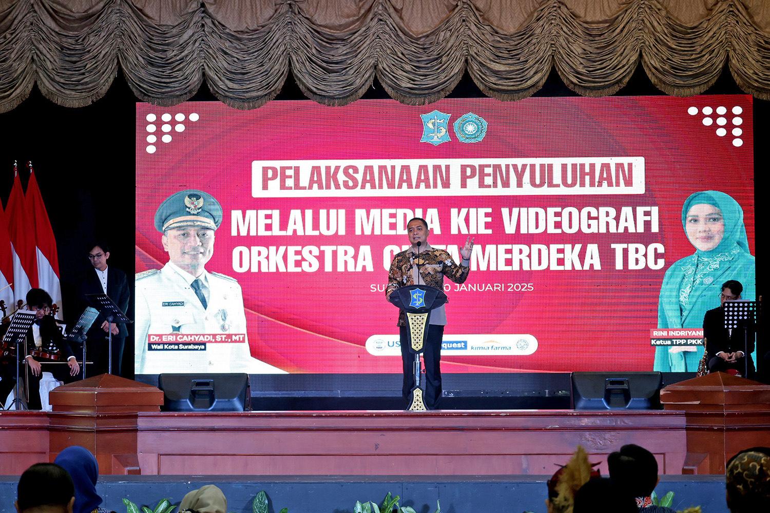 Tekan Kasus TBC, Pemkot Surabaya Masifkan Sosialisasi Cegah Penularan